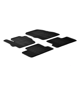 Πατάκια Αυτοκινήτου Λαστιχένια Gledring (0215) για Mazda 3 2009-2012 Μαύρα 4τμχ.