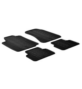 Πατάκια Αυτοκινήτου Λαστιχένια Gledring (0341) για Alfa Romeo 159 2005-2011 Μαύρα 4τμχ.