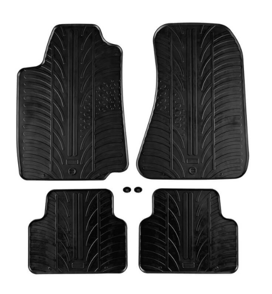 Πατάκια Αυτοκινήτου Λαστιχένια Gledring (0341) για Alfa Romeo 159 2005-2011 Μαύρα 4τμχ.