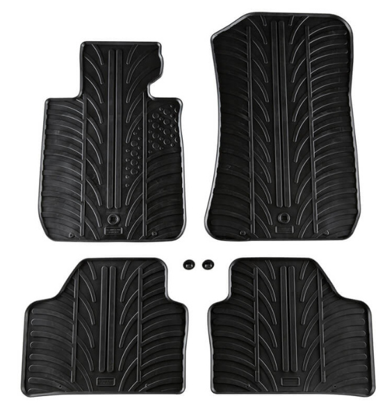 Πατάκια Αυτοκινήτου Λαστιχένια Gledring (0352) για BMW X1 E84 2009-05.2015 Μαύρα 4τμχ.