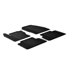 Πατάκια Αυτοκινήτου Λαστιχένια Gledring (0285) για Ford C-Max 2010-2014 (Πεντάθυρο) Μαύρα 4τμχ.