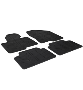 Πατάκια Αυτοκινήτου Λαστιχένια Gledring (0193) για Hyundai Tucson 2004-2009 / Kia Sportage 2004-2010 Μαύρα 4τμχ.