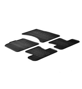 Πατάκια Αυτοκινήτου Λαστιχένια Gledring (0242) για Audi Q5 8R 2008-2016 Μαύρα 4τμχ.