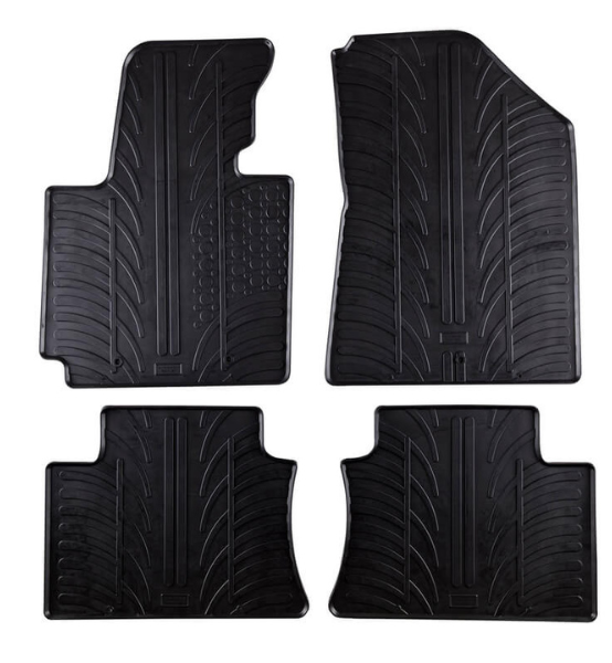 Πατάκια Αυτοκινήτου Λαστιχένια Gledring (0239) για Kia Soul 2014-2019 Μαύρα 4τμχ.