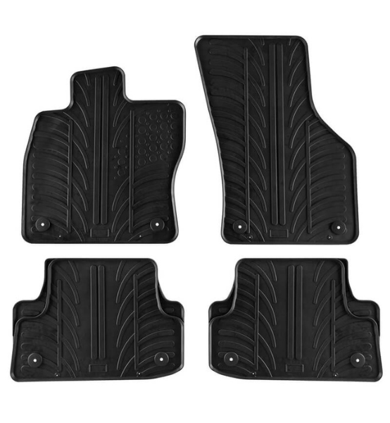 Πατάκια Αυτοκινήτου Λαστιχένια Gledring (0250) για Audi A3 2012-06.2020 (Sportback & Sedan) Μαύρα 4τμχ.