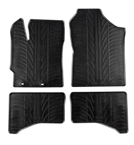 Πατάκια Αυτοκινήτου Λαστιχένια Gledring (0269) για Toyota Yaris Hybrid 2012-2020 Μαύρα 4τμχ