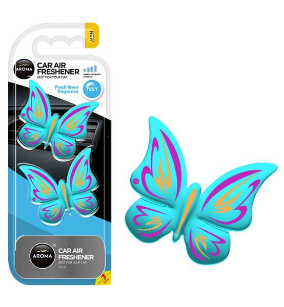 Αρωματικό Αεραγωγού Αυτοκινήτου Aroma Car Fresh Linen Σετ 2τμχ.