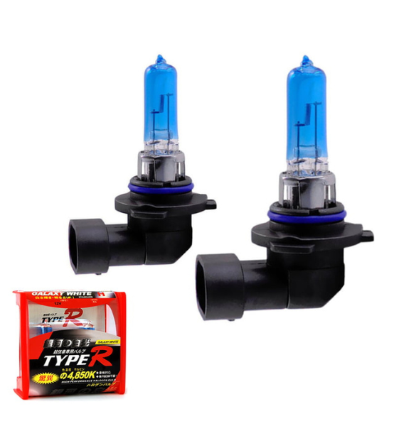 Λάμπες Αλογόνου Αυτοκινήτου HB3 9005 12V 65w Galaxy White Type-R TR-9105W 2τμχ.