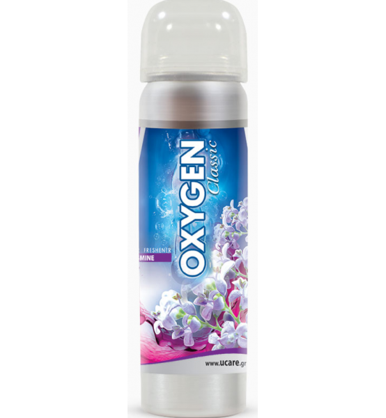 Αποσμητικό Χώρου Αυτοκινήτου Oxygen Classic Jasmine Σε Σπρέι 75ml