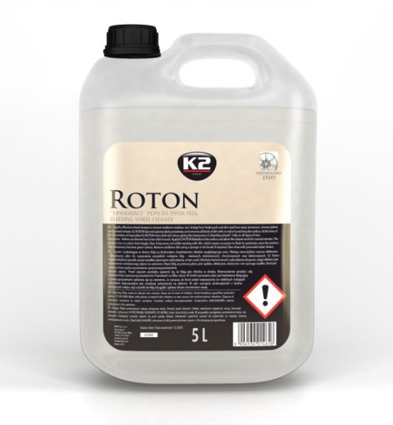 Υγρό Καθαριστικό για Ζάντες K2 Roton 5L.