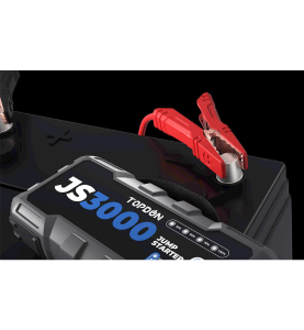 Φορητός Εκκινητής Μπαταρίας Αυτοκινήτου 12V με Power Bank / USB / Φακό Topdon JumpSurge 3000