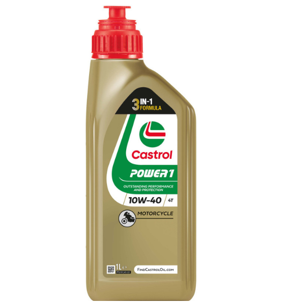Λάδι Κινητήρα Μοτοσυκλέτας Castrol Power 1 4T 10w-40 1L