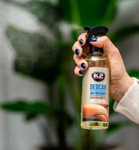 Αποσμητικό Χώρου Αυτοκινήτου K2 Cayon Real Leather 250ml.