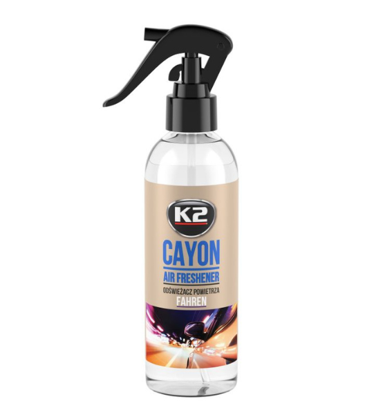 Αποσμητικό Χώρου Αυτοκινήτου K2 Cayon Fahren 250ml.