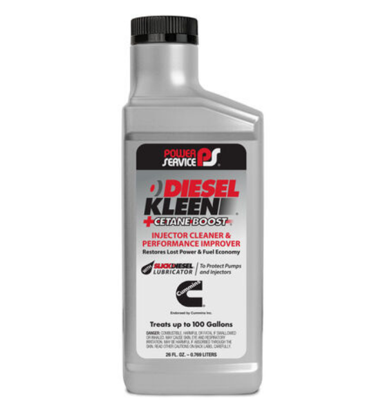 Καθαριστικό Βελτιωτικό Πετρελαίου & Ενισχυτικό Κετανίων Power Service Diesel Kleen+Cetane Boost 769ml.