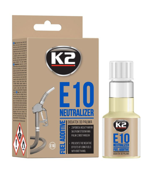 Πρόσθετο Καυσίμων Ε10 Βενζίνης Σταθεροποιητής Αιθανόλης K2 E10 Neutralizer 50ml.