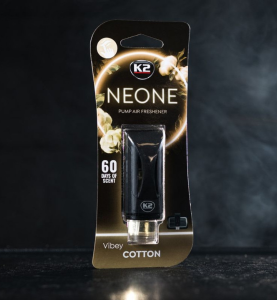 Αρωματικό Αεραγωγού Αυτοκινήτου με Ρυθμιζόμενη Αντλία Έντασης K2 NEONE Vibey Cotton 1τμχ.