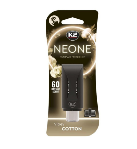 Αρωματικό Αεραγωγού Αυτοκινήτου με Ρυθμιζόμενη Αντλία Έντασης K2 NEONE Vibey Cotton 1τμχ.