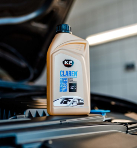 Καθαριστικό & Αντιπαγωτικό Υγρό Πλύσης Παρμπρίζ Αυτοκινήτου K2 CLAREN -22°C 1L