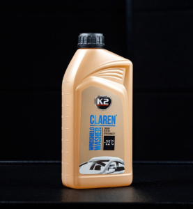 Καθαριστικό & Αντιπαγωτικό Υγρό Πλύσης Παρμπρίζ Αυτοκινήτου K2 CLAREN -22°C 1L