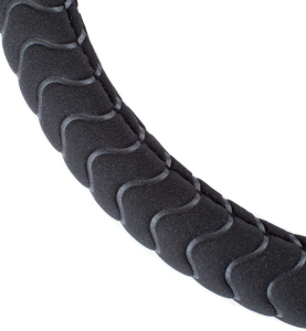 Κάλυμμα Τιμονιού Αυτοκινήτου Μαύρο AMiO SWC Medium 37-39cm 1τμχ.