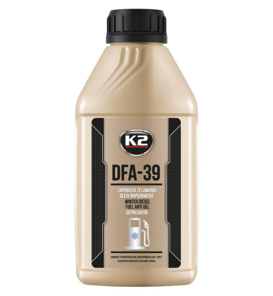 Χειμερινό Πρόσθετο Βελτιωτικό & Αντιπαγωτικό Πετρελαίου (Ντίζελ) K2 DFA-39 500ml.