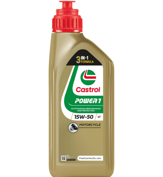Λάδι Κινητήρα Μότο Castrol Power1 4T 15w-50 1l