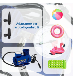 Μίνι Κομπρεσέρ - Κομφλέρ Αέρος Αυτοκινήτου με Μανόμετρο GOOD YEAR Compressor With Manometer.