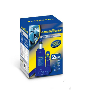 Υδραυλικός Γρύλος Αυτοκινήτου 2 Τόνων με Βαλβίδα Ασφάλειας GOOD YEAR Hydraulic Jack
