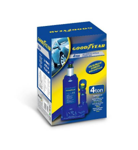 Υδραυλικός Γρύλος Αυτοκινήτου 4 Τόνων με Βαλβίδα Ασφάλειας GOOD YEAR Hydraulic Jack