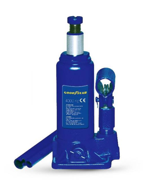 Υδραυλικός Γρύλος Αυτοκινήτου 4 Τόνων με Βαλβίδα Ασφάλειας GOOD YEAR Hydraulic Jack