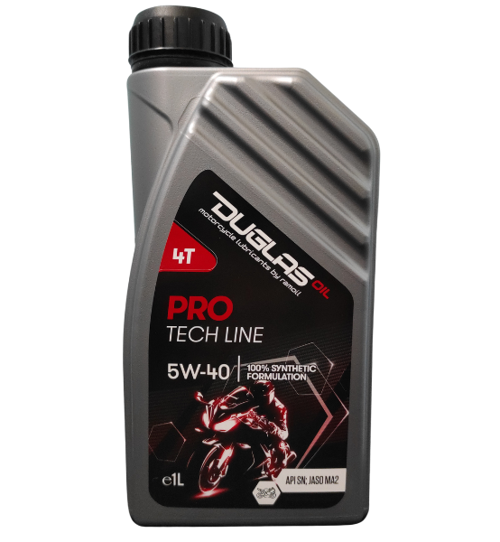 Λάδι Κινητήρα Μοτοσικλέτας Πλήρως Συνθετικό Duglas Oil Pro-Tech 5W-40 4T 1L.