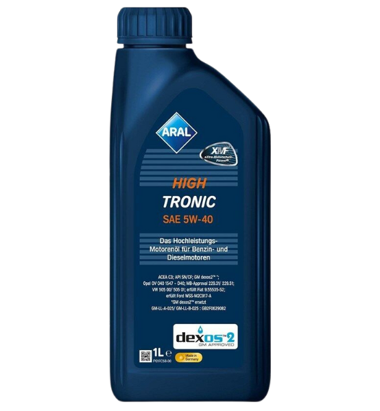 Λάδι Κινητήρα Αυτοκινήτου ARAL High Tronic SAE 5W-40 1L.