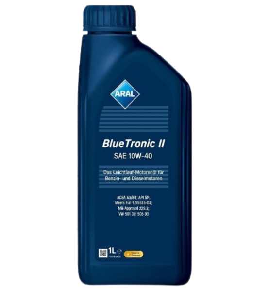 Λάδι Κινητήρα Αυτοκινήτου ARAL Blue Tronic II SAE 10W-40 1L.