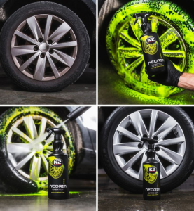 Αλκαλικό Καθαριστικό Ζαντών & Τροχών Αυτοκινήτου K2 NEORIM PRO 1L.