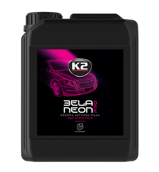Υπερσυμπυκνωμένος Ενεργός Αφρός Καθαρισμού Αυτοκινήτου K2 BELA NEON PRO 5L