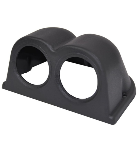 Βάση Οργάνων για Ταμπλό Αυτοκινήτου Διπλή Μαύρη 1τμχ.