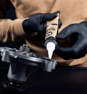 Σιλικόνη Στεγανοποίησης Υψηλών Θερμοκρασιών Μαύρη K2 Silicone Black High-Temp +350°C 85gr