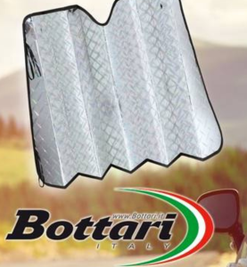 Εσωτερική Ηλιοπροστασία για Παρμπρίζ Αυτοκινήτου 70×145cm Bottari 1τμχ