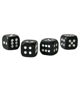 Καπάκια Βαλβίδων Αυτοκινήτου & Μοτοσυκλέτας Lampa California Dices 4τμχ