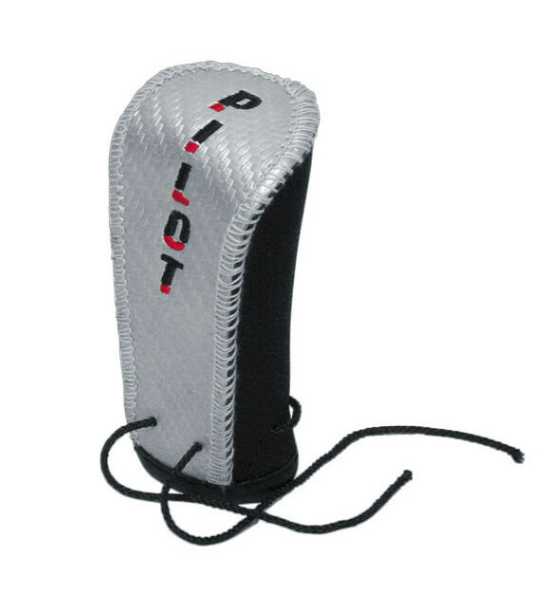 Κάλυμμα για Πόμολο Ταχυτήτων Αυτοκινήτου Μαύρο/Γκρι Lampa Gear-Tec 1τμχ.