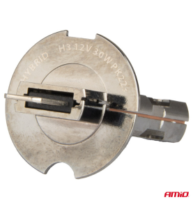 LED Λάμπες Αυτοκινήτου AMiO Hybrid Series H3 12V 60W 6000K 5600lm Canbus 2τμχ.