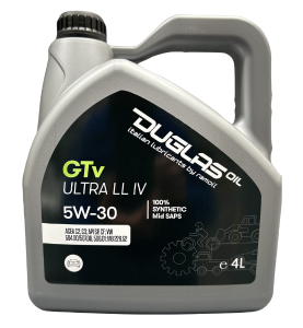Λάδι Κινητήρα Αυτοκινήτου Πλήρως Συνθετικό Duglas Oil GTv ULTRA 5W-30 C3 LL IV 4l.