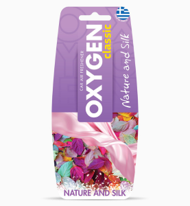 Αρωματικό Αυτοκινήτου Κρεμαστό Μετάξι UCARE OXYGEN Classic Nature and Silk
