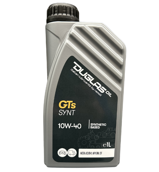 Λάδι Κινητήρα Αυτοκινήτου Ημισυνθετικό Duglas Oil GTs SYNT 10W-40 1L