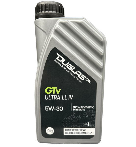 Λάδι Κινητήρα Αυτοκινήτου 100% Συνθετικό Duglas Oil GTv ULTRA C3 5W-30 LL IV 1L