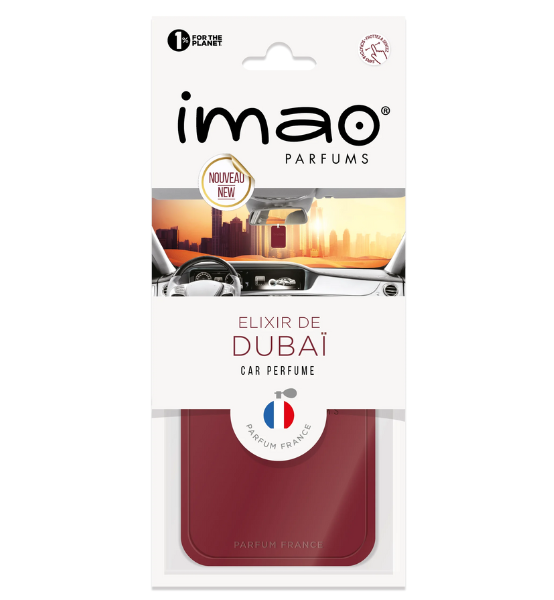 Αρωματικό Αυτοκινήτου Κρεμαστό Imao Parfumes Elixir De Dubai 1τμχ