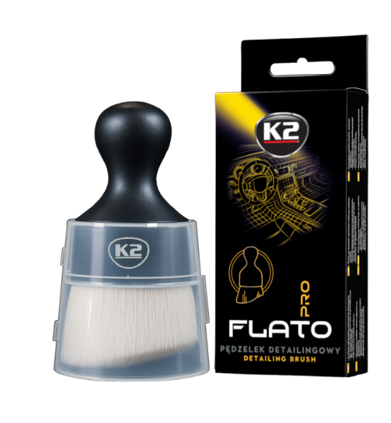 Πινέλο Καθαρισμού Δυσπρόσιτων Σημείων Αυτοκινήτου K2 Flato Pro Detailing Brush 1τμχ.