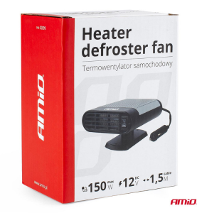 Αερόθερμο - Ανεμιστήρας Αυτοκινήτου 12V 150W AMiO Heater Defroster Fan 1τμχ