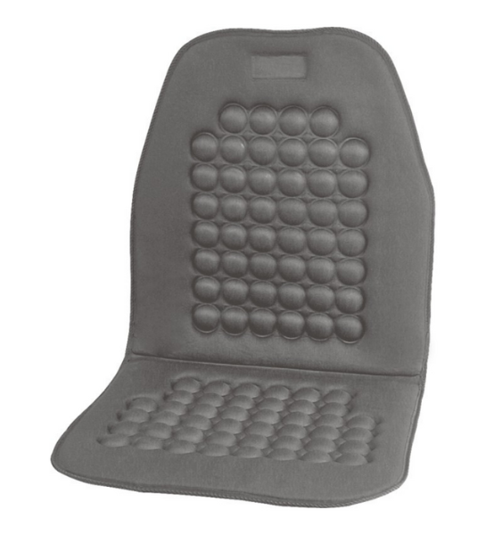 Πλατοκάθισμα Μασάζ Αυτοκινήτου Ανατομικό Βιομαγνητικό Γκρι Guard Car Seat Cushion 1τμχ